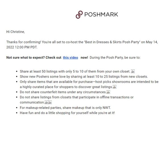 Thanks for the Great Party Everyone! I got in 119 Host Picks! Happy Poshing! - Picture 6 of 11